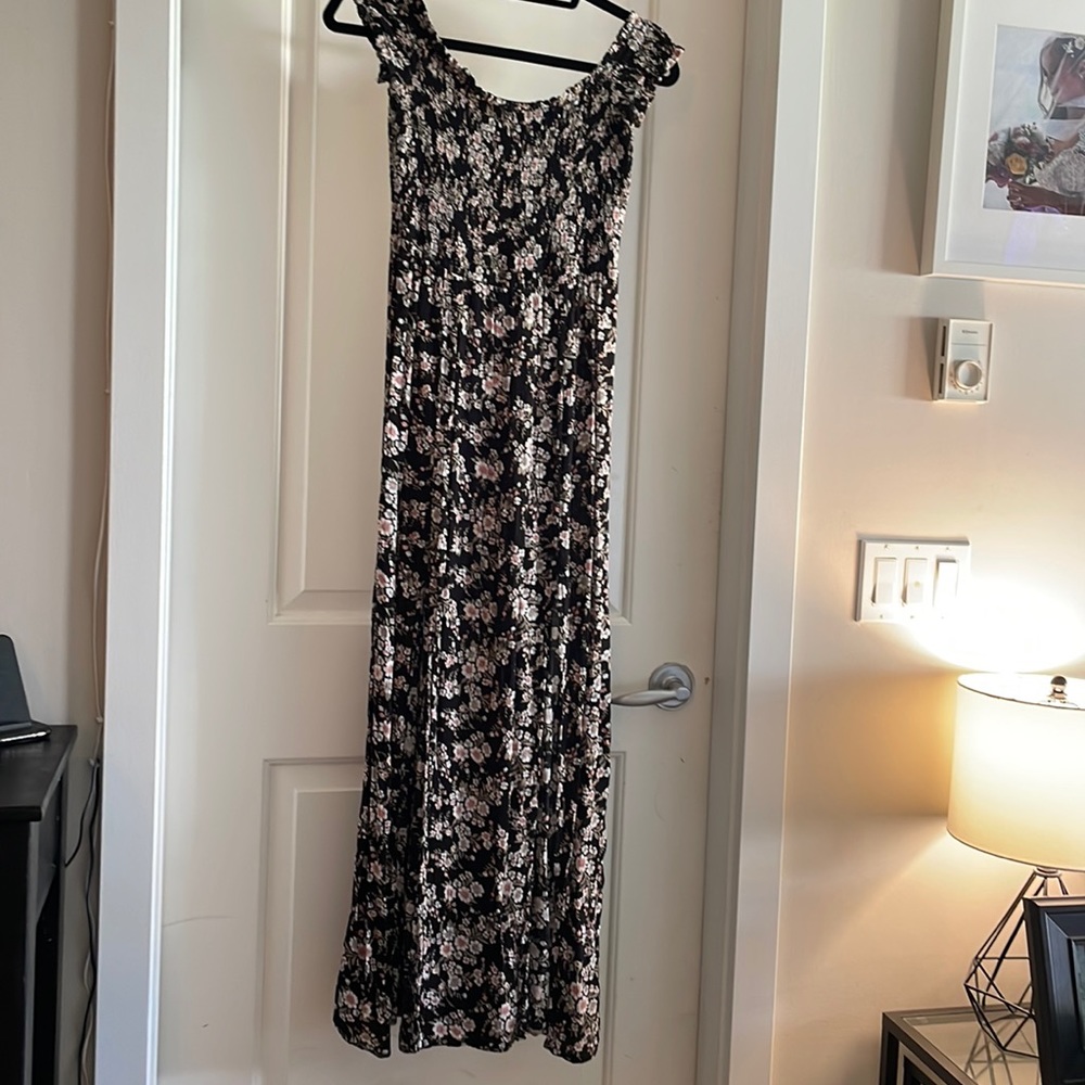 Guess floral maxi dress